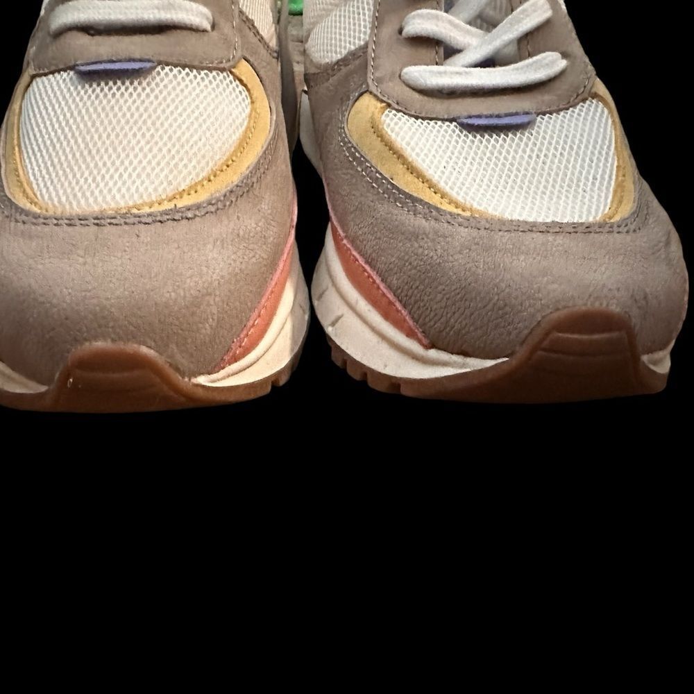 COPY - Madewell Kickoff Trainer Sneakers in Washed Nylon and Leather (women 9, … - Picture 7 of 13